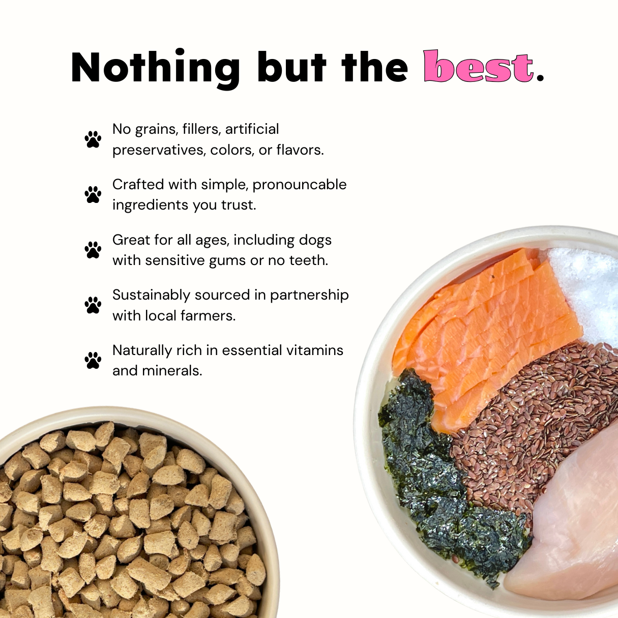 Chicken and Salmon Balanced Bowl, 18oz - Case of 8