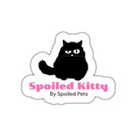Spoiled Kitty Sticker