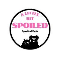A Little Bit Spoiled Sticker - White