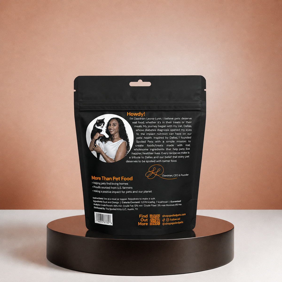 Duck à l’Orange Freeze-Dried Cat Treats